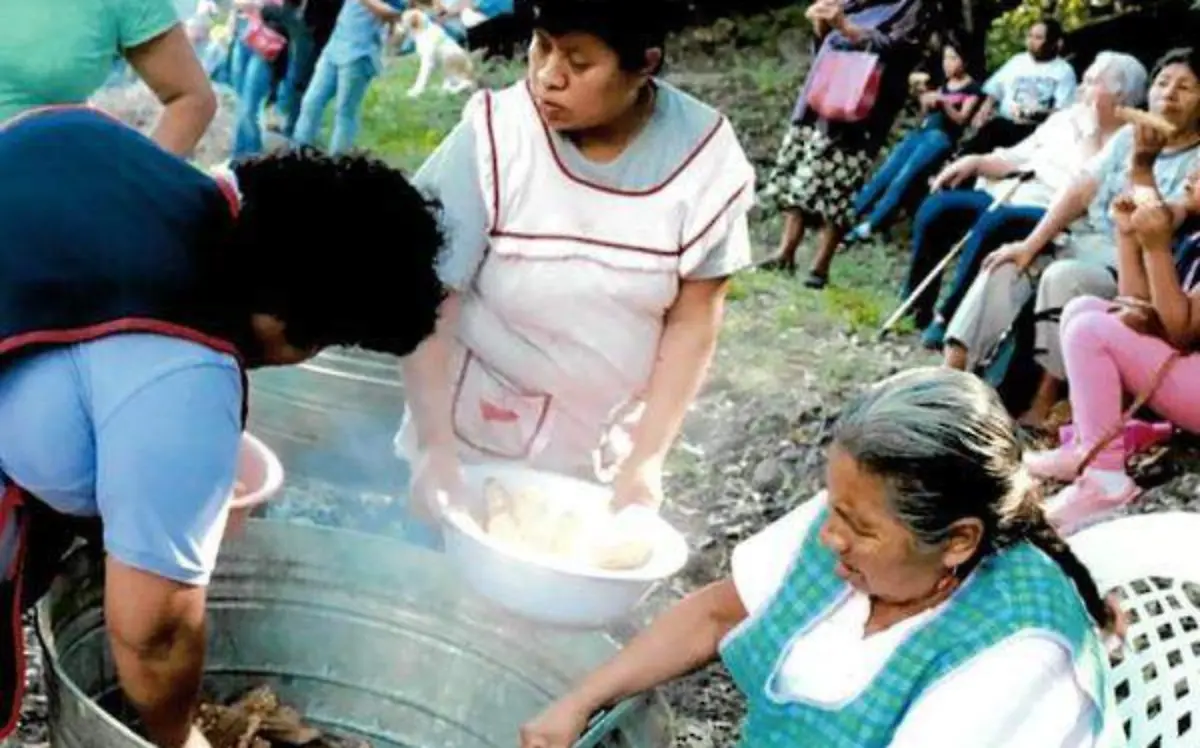 Repartición de elotes- Olimpia Peralta Cortés